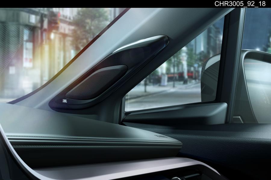 Детали интерьера Toyota C-HR Hybrid 2019 года  (WW) (фото 24 из 174)